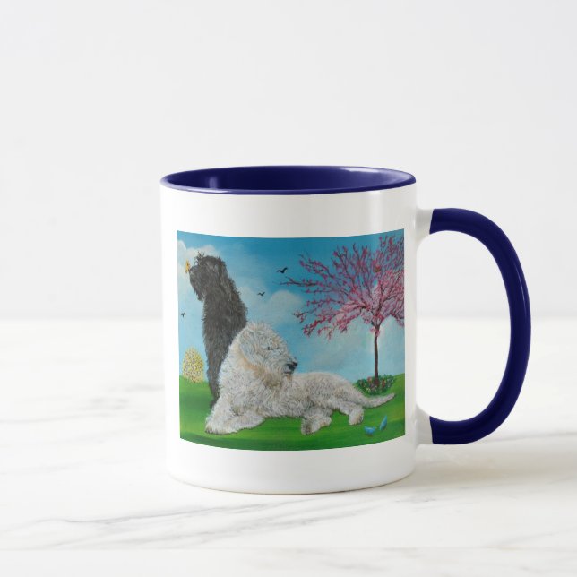 Taza Primavera de Labradoodle (Derecha)