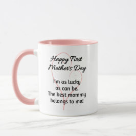 Taza Primer café materno para niña