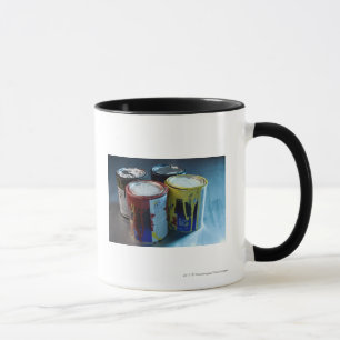 Taza Primer de cuatro latas de la pintura
