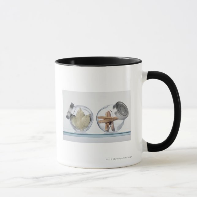 Taza Primer de hierbas en dos tarros (Derecha)