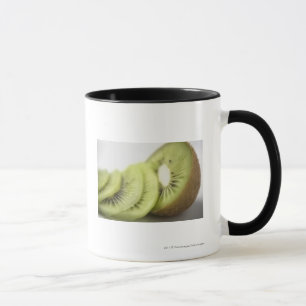 Taza Primer de las rebanadas del kiwi