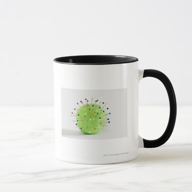 Taza Primer de los pernos rectos insertados en una bola (Derecha)