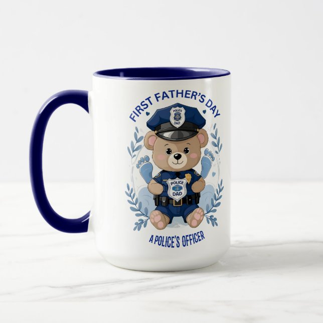 Taza Primer Día del Padre Mug 💙 (Izquierda)