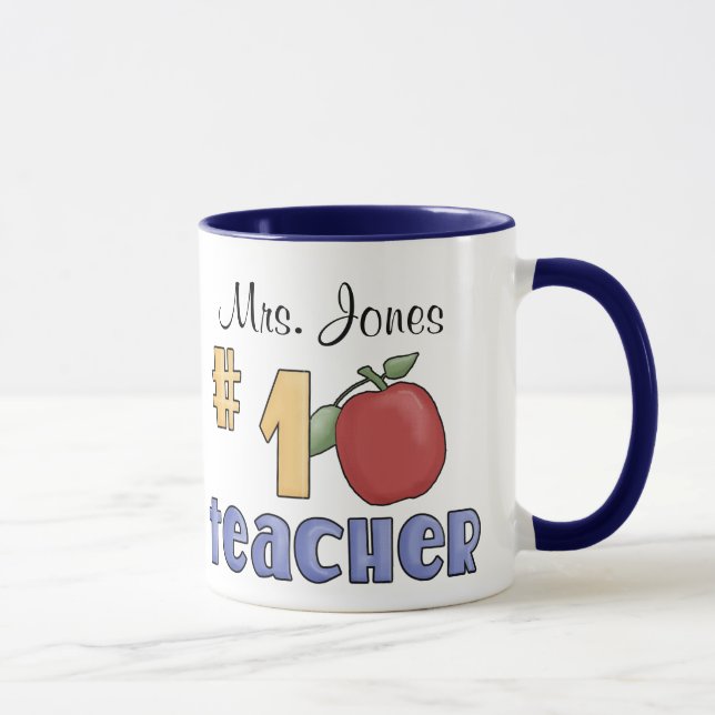 Taza Primer profesor, primer profesor, primer profesor  (Derecha)