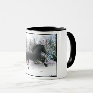 Taza "Primera carrera de nieve"