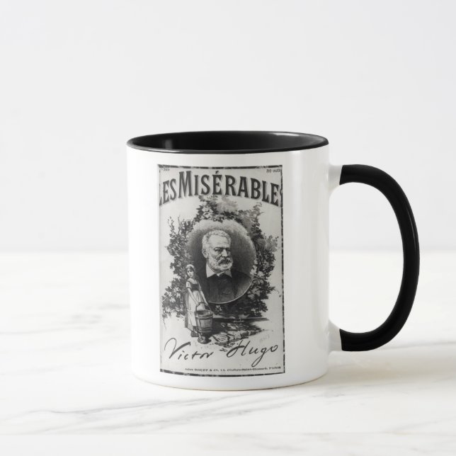 Taza Primera edición de Titlepage de 'Les Miserables (Derecha)