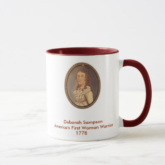 Taza Primera mujer Warrier de Deborah Sampson América