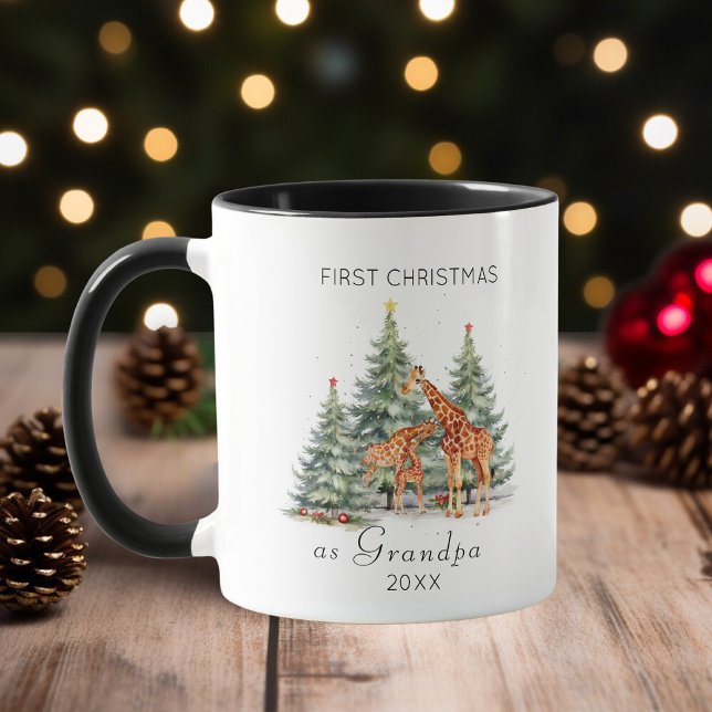Taza Primera Navidad, el abuelo recorta jirafas (Subido por el creador)