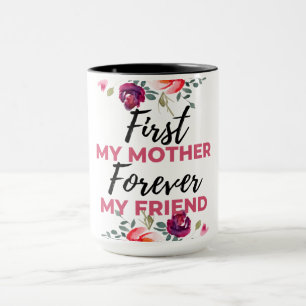 Taza Primero mi madre por siempre mi amigo negro