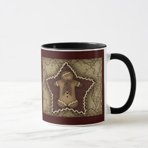 Taza primitiva de "Gingerberry" del pan de