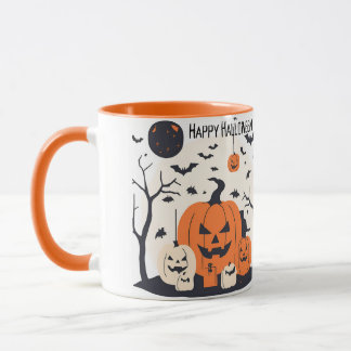 Taza Primitive Halloween Mug