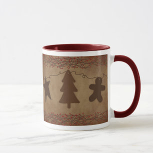 Taza Primitive Ornament Mug