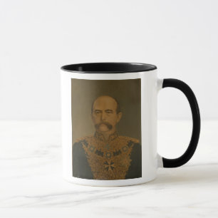 Taza Prince Otto Von Bismarck en el uniforme del