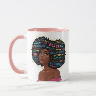 Taza Princesa afroamericana 11 oz Mug