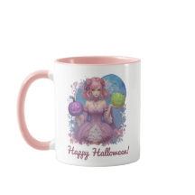 Princesa de Halloween en tonos pastel