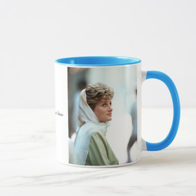Taza Princesa Diana Egipto 1992 de HRH (Derecha)