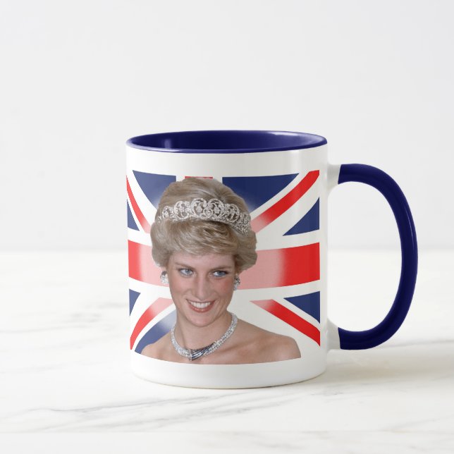 Taza Princesa Diana Union Jack (Derecha)