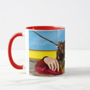 Taza Princesa Dragón Fantasía Arte Digital