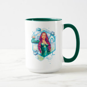 Taza Princesa Mera Hexagonal Graphic de Aquaman el  