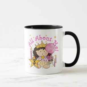 Taza Princesa todo sobre mí camisetas de cumpleaños 3