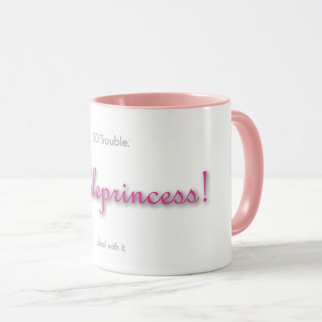 Taza princesadeproblemas! (Anverso derecho)