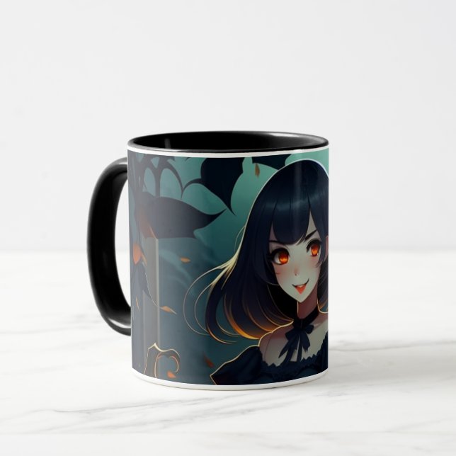 TAZA PRINCESO DE VAMPIRO OSCURO (Anverso izquierdo)