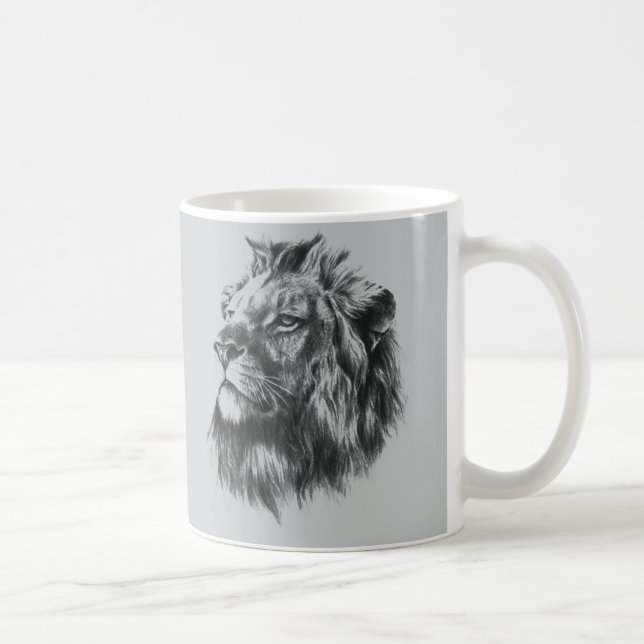 Taza principal de los leones (Derecha)
