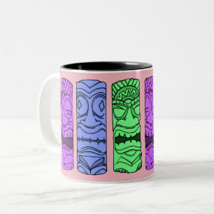 Taza principal de Tiki del arte pop