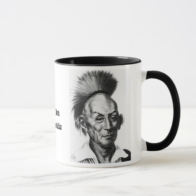 Taza Principal halcón negro (Derecha)
