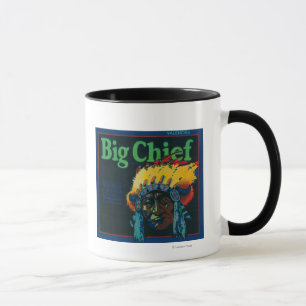 Taza Principal LabelOntario anaranjado grande, CA