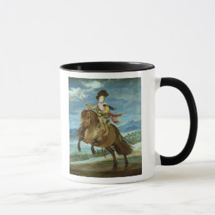 Taza Príncipe Balthasar Carlos a caballo, c.1635-36