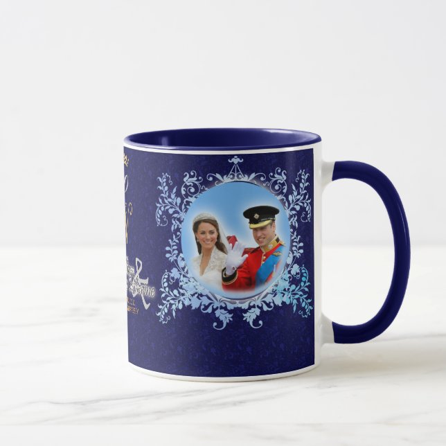 Taza Príncipe Guillermo y princesa Catherine Wedding (Derecha)