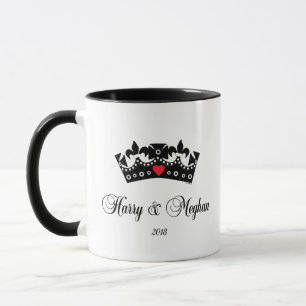 Taza Príncipe Harry y Meghan Royal Boda 2018