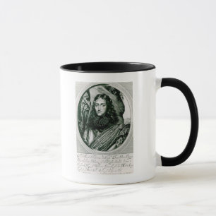 Taza Príncipe Rupert del Rin grabado por Guillermo