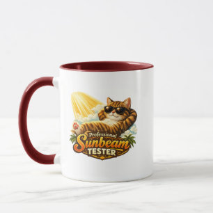 Taza Probador de rayos de sol profesional Com gato dive
