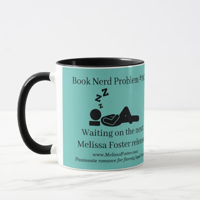 Taza Problema del nerd del libro #101 Mug (Izquierda)