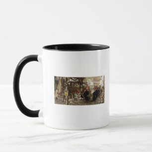 Taza Procesión bautismal de príncipe Juan en Sevilla