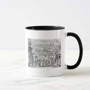 Taza Procesión de una novia que va a casa