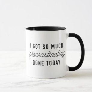 Taza Procrastinación
