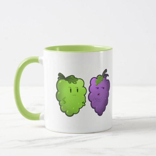 Taza Producción de uvas agrias - Mug (Izquierda)