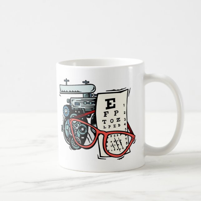 Taza - profesional 1 del cuidado de Vision (Derecha)