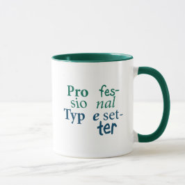 Taza profesional de la máquina de componer
