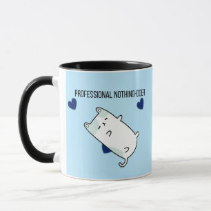 Taza Profesional que no hace nada   Café divertido para