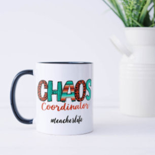 Taza Profesor Coordinador de Caos