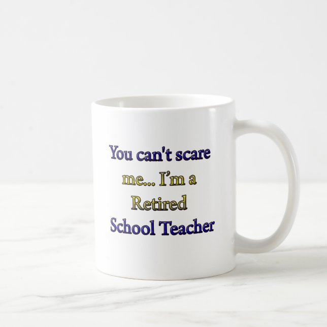 TAZA PROFESOR DE ESCUELA JUBILADO (Derecha)