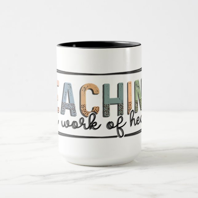 Taza Profesor de Estilo Retro (Centro)