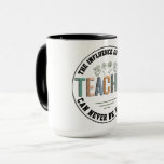 Taza Profesor de estilo retro<br><div class="desc">Profesor de estilo retro
Citas/Frases
Agradecimiento al profesor
Personalizable</div>