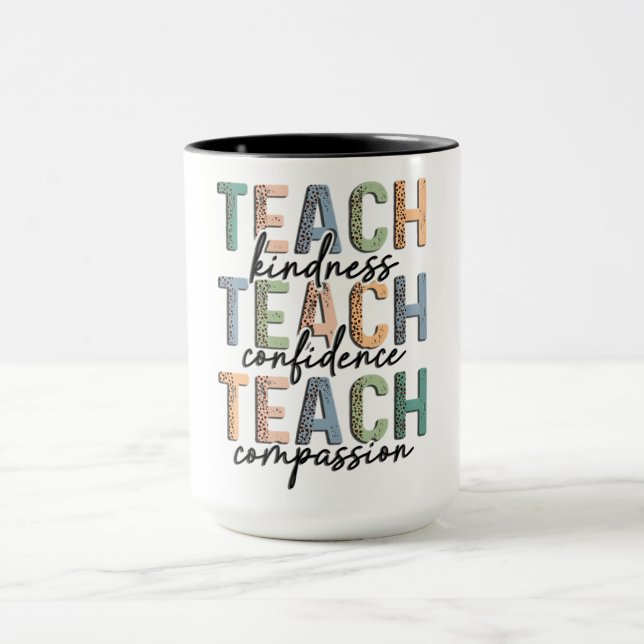 Taza Profesor de Estilo Retro (Centro)
