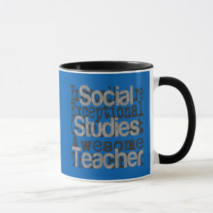Taza Profesor de Estudios Sociales Extraordinario
