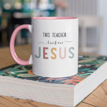 Profesor de fe Jesús personalizado